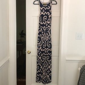 Maxi dress from Anthropologie